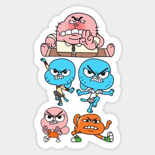 Watterson family Sticker